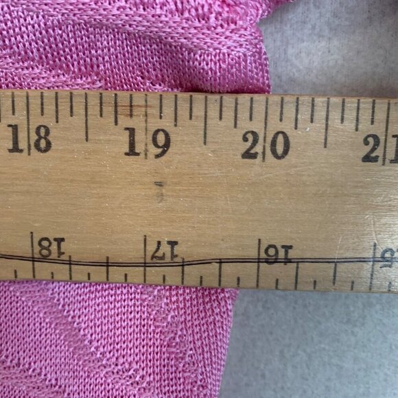 Misook Women's Knit Blazer Size SP Bubblegum Pink Rayon Old Money Feminine - Picture 2 of 12